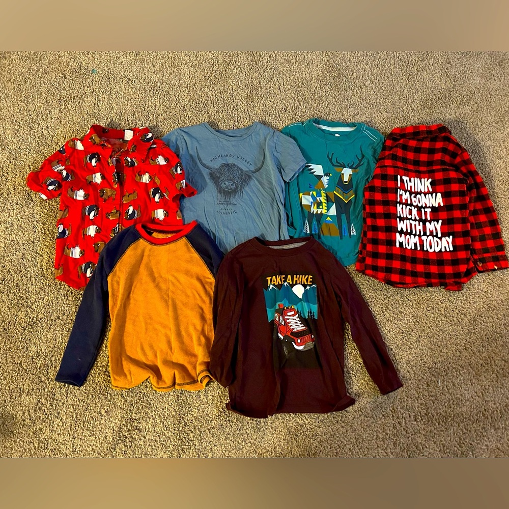 Boys 5T Designer Cool Shirts